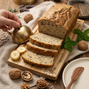 Budín de Banana y Nuez (Grande)