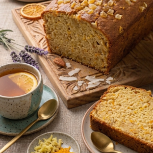 Budín de Naranja y Jengibre Grande Keto - Harina de Almendras