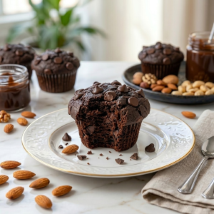 Muffin Doble Chocolate Keto