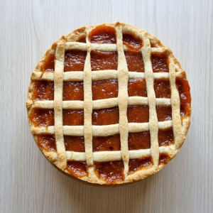 Pastafrola Keto de Membrillo Sin Azúcar (21 cm) Base de Harina de Almendras
