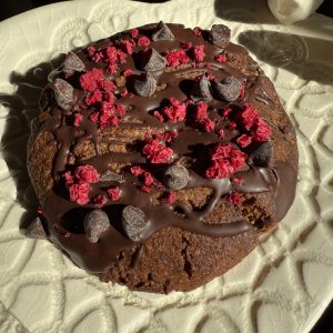 Crumble Cookie Chocolate y Frambuesa