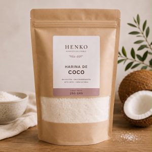 Harina de  Coco 250 grs | Henko Keto