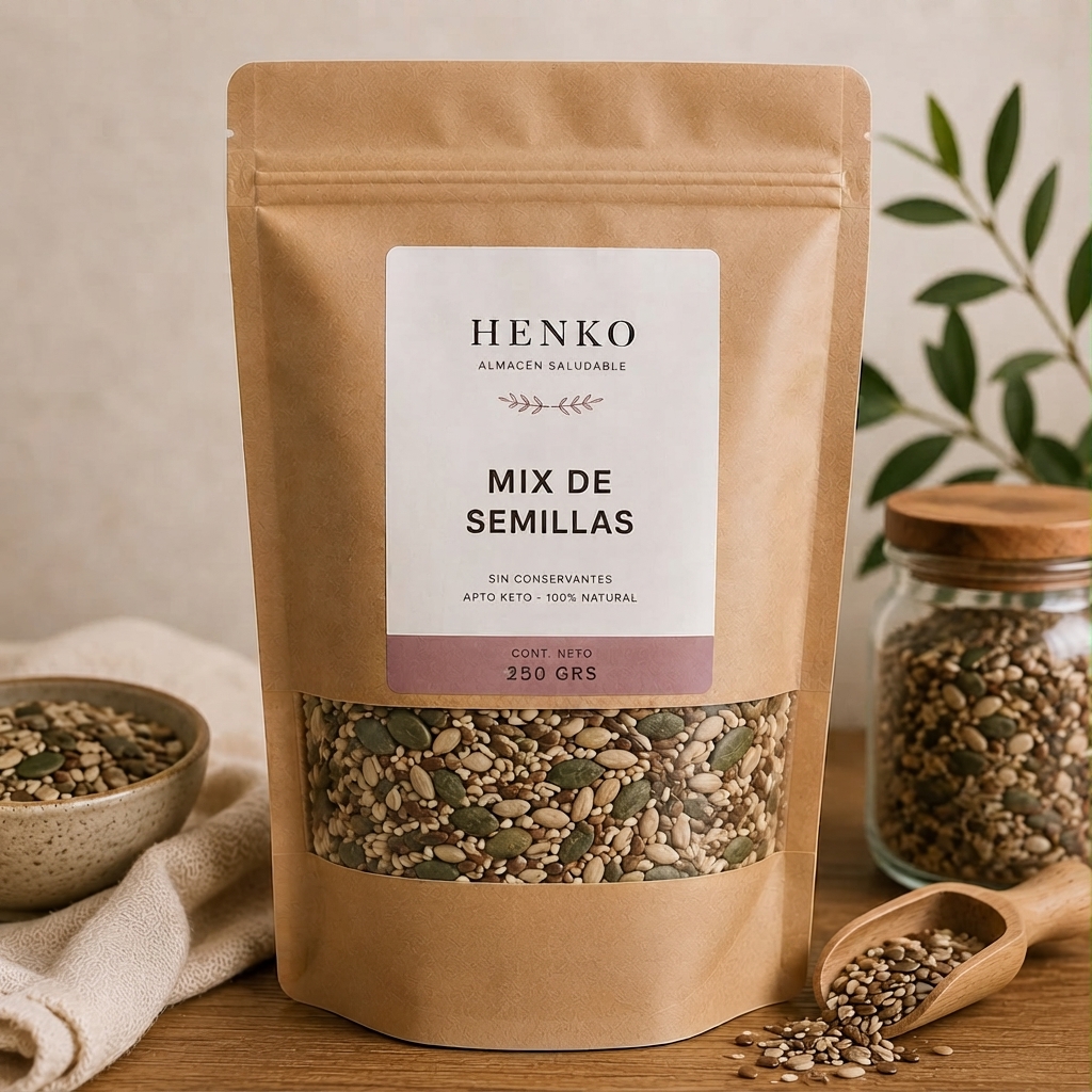 Mix de Semillas 250 gr Apto Keto | Henko Keto